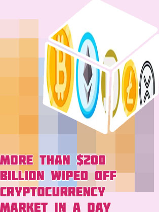 200 billion pulls back off cryptocurrency