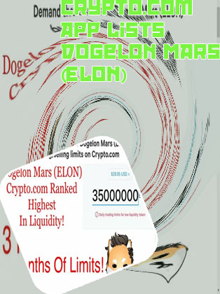 Cryptocom dogelon mars