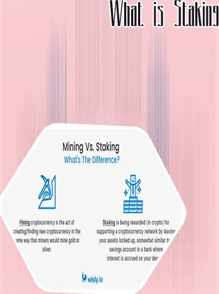 What is stake in crypto